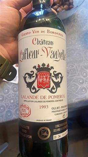 Bordeaux Lalande-de-Pomerol Château Lafleur-Vauzelle 1993