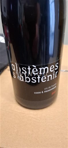 South West Unspecified Cosse Maisonneuve Abstèmes s'abstenir 2018