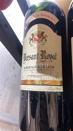 Bordoja Bordeaux Supérieur Versant Royal 2011