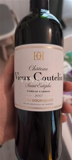 Burdeos Saint-Estèphe Château Vieux Coutelin 2017