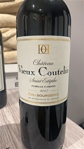 Burdeos Saint-Estèphe Château Vieux Coutelin 2017