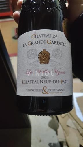 Vallée du Rhône Châteauneuf-du-pape Château de la Grande Gardiole Les Vieilles Vignes 2020