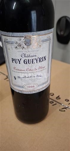 Bordeaux Không được chỉ định Château Puy Gueyrin 2006