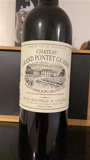 Bordeaux Saint-Émilion Grand Cru Château Grand Pontet Guadet 2016