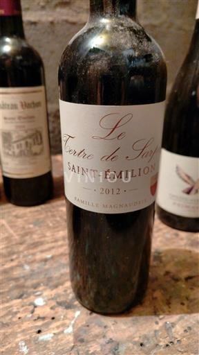 Bordeaux Saint-Émilion Le Tertre de Sazy 2012