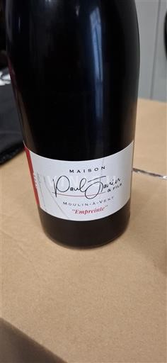 Beaujolais Moulin-à-vent Maison Paul Janin & Fils Empreinte 2021