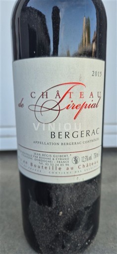 Sudoeste Bergerac Château Tirepial 2015