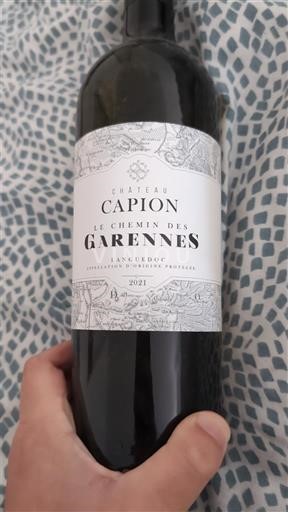 Languedoc Château Capion Le Chemin des Garennes 2021