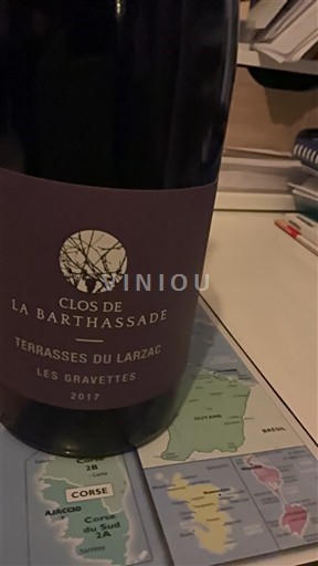 Languedoc Terrasses-du-larzac Clos de la Barthassade Les Gravettes 2017