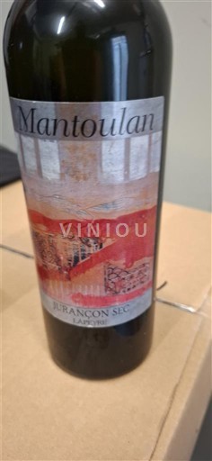 Sydvestfrankrig Jurançon Mantoulan 2007