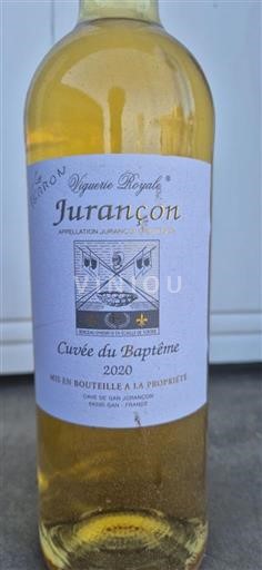 Sydvestfrankrig Jurançon Vignerie Regaly du Baptême 2020