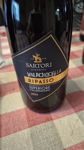 Vénétie Không được chỉ định Sartori di Verona Valdimmezzo 2022