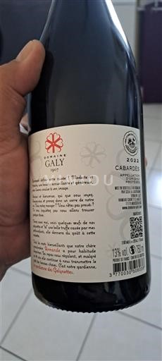 Languedoque Cabardès Domaine Galy 2022