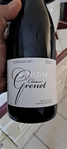 Bordeaux Château Grenet 2020