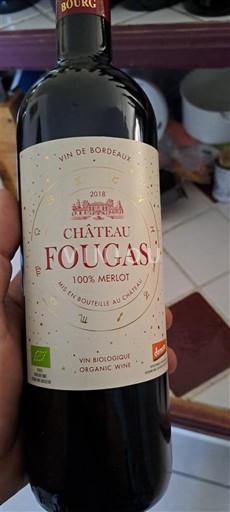 Bordeaux Côtes-de-bourg Château Fougas 2018