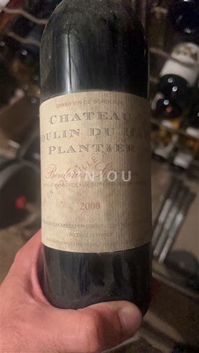 Bordeaux Bordeaux Supérieur Château Moulin du Haut Plantey 2000