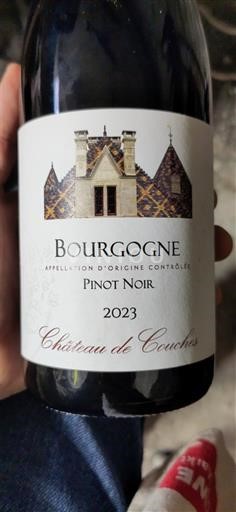 Borgoña Château Couches Pinot Noir 2023