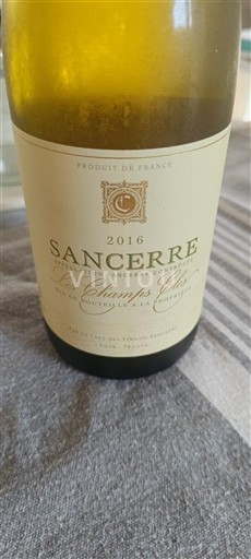 Loiren laakso Sancerre Champault Les Champs Claude 2016