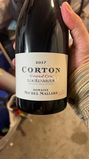 Burgundsko Corton Grand Cru Domaine Michel Mallard Les Renardes 2017