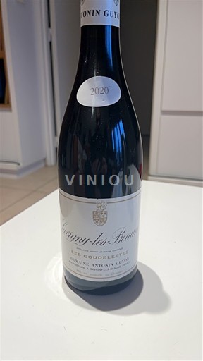 Bourgogne Savigny-lès-beaune Domaine Antonin Guyon Les goudelettes 2020