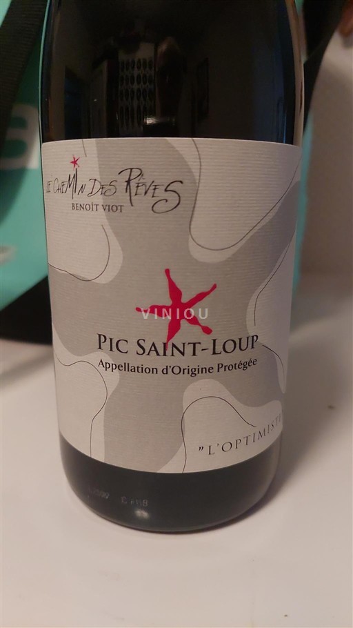 Languedoc Pic-saint-loup Le Chemin des Rêves L'Optimiste 2023