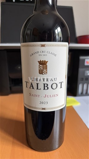 Bordeaux Saint-Julien Grand Cru Château Talbot 2023