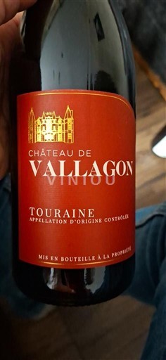 Loire-dalen Touraine Château Vallagon Ikke årgangsbestemt