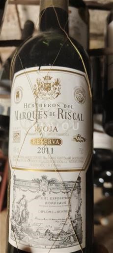 La Rioja rioja Herederos del Marqués de Riscal Reserva 2011