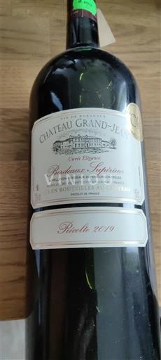 Bordeaux Bordeaux Supérieur Château Grand-Jean Élégance 2019