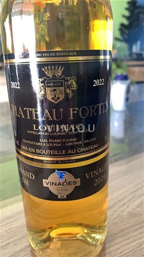 Bordeaux Loupiac Château Fortin 2022