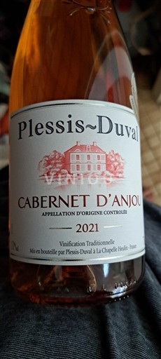 Loiretal Cabernet d’Anjou Plessis-Duval 2021