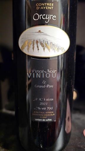 Valais Not Specified Jean Paul Aymon Le Grand-Père 2021