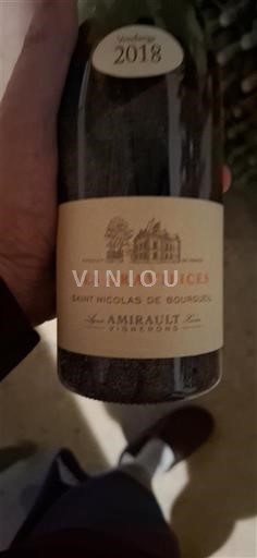 Valle della Loira Saint-Nicolas-De-Bourgueil Amirault Les Gravilices 2018