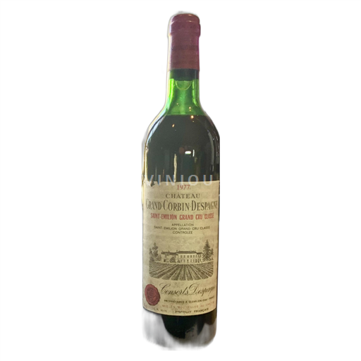 Bordeaux Saint-Émilion Château Grand Corbin Despagne 1977