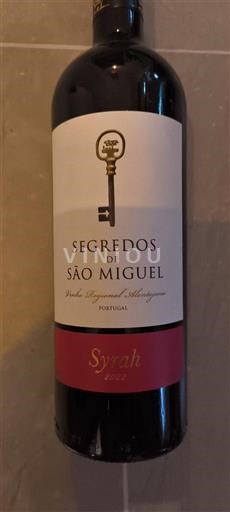 Alentejo Segredos de São Miguel Syrah 2022