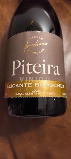 Alentejo Margem Esquerda Piteira Alicante Bouschet 2023