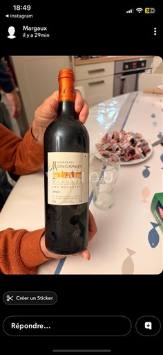 Bordeaux Margaux Cru Bourgeois Château Mongravey 2005