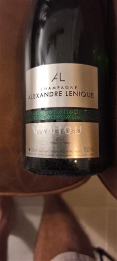 Champaña Champán Alexandre Lenique Excellence Sin añada