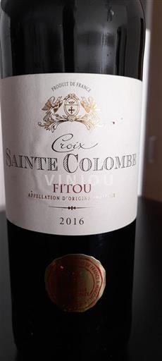 Languedoc Fitou Croix Sainte Colombe 2016