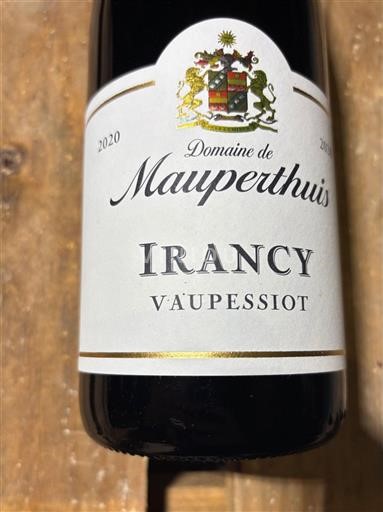 Burgundi Irancy Domaine Mauperthuis Vaupessiot 2020