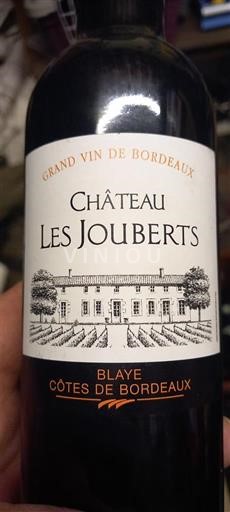 Bordeaux Blaye-côtes-de-bordeaux Château Les Jouberts Neročník