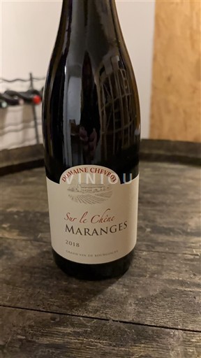 Bourgogne Maranges Domaine Chevrot Sur le Chêne 2018