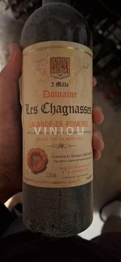 Bordéus Lalande-de-Pomerol Domaine Les Chagnasses 2000