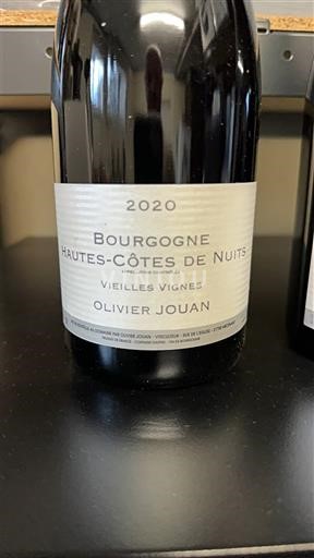 Borgonha Não especificado Olivier Jouan Vieilles Vignes 2020