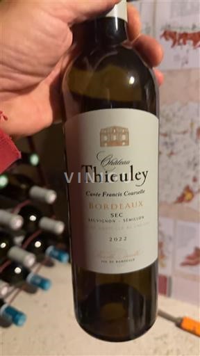 Bordeaux Château Thieuley Francis Courselle 2022