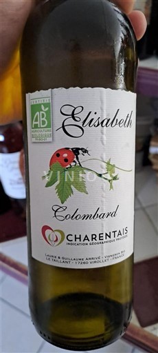 Akvitanska in Charentes Šarentec Guillaume Arrivé Elisabeth Colombard Neleten.