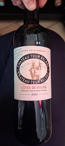 Burdeos Côtes-de-bourg Château Tour Belric 2024