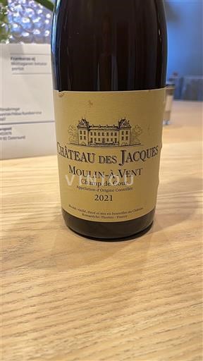 Beaujolais Moulin-à-vent Château Des Jacques Champ de Cour 2021