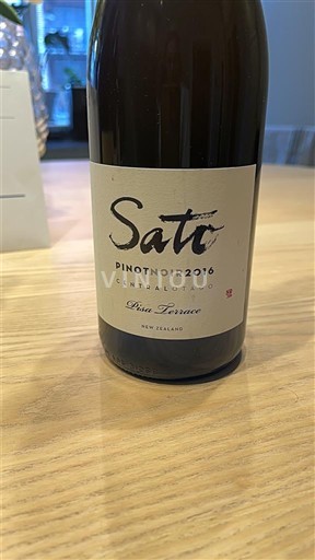 Центральне Отаго Центральний Отаго Sato Pinot Noir Pisa Terrace 2016