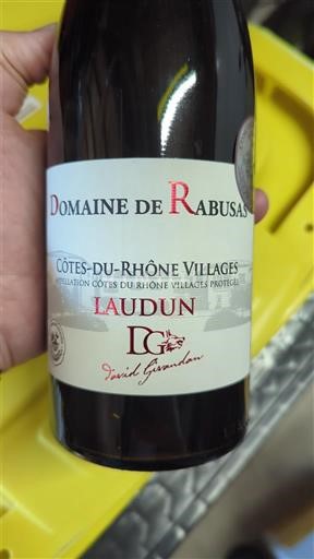 Rona dolina Côtes-du-Rhône-Villages Domaine Rabusas Laudun 2021